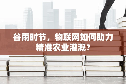 谷雨时节，物联网如何助力精准农业灌溉？