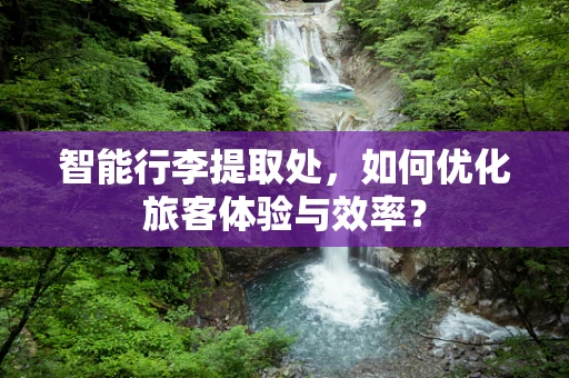 智能行李提取处，如何优化旅客体验与效率？