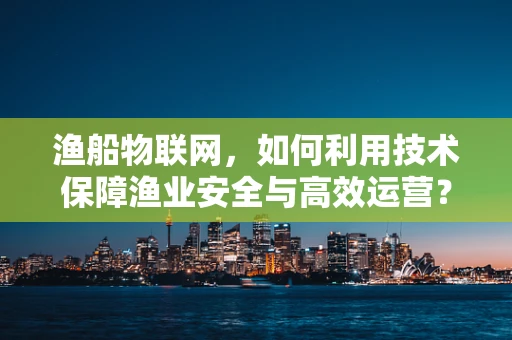 渔船物联网，如何利用技术保障渔业安全与高效运营？