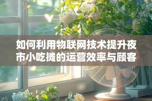 如何利用物联网技术提升夜市小吃摊的运营效率与顾客体验？