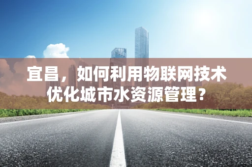 宜昌，如何利用物联网技术优化城市水资源管理？