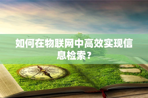 如何在物联网中高效实现信息检索？