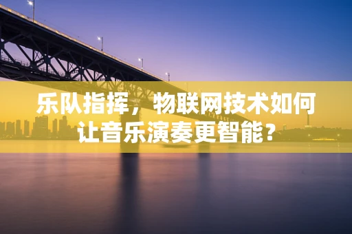 乐队指挥，物联网技术如何让音乐演奏更智能？