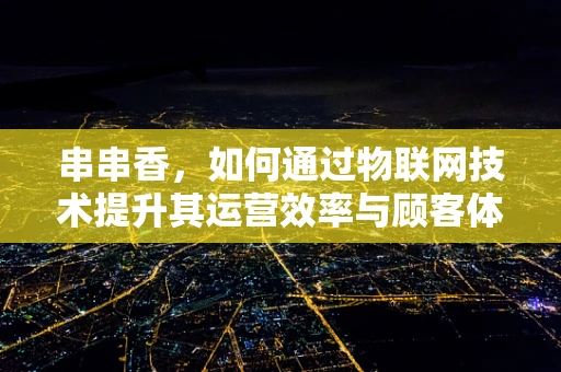 串串香，如何通过物联网技术提升其运营效率与顾客体验？