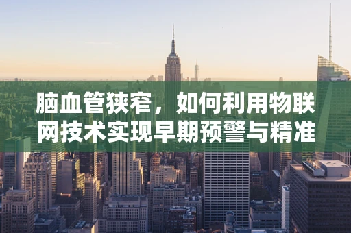 脑血管狭窄，如何利用物联网技术实现早期预警与精准治疗？