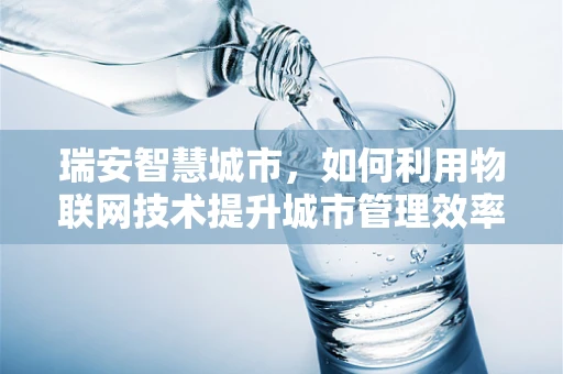瑞安智慧城市，如何利用物联网技术提升城市管理效率？
