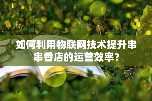如何利用物联网技术提升串串香店的运营效率？