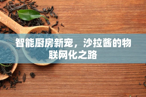 智能厨房新宠，沙拉酱的物联网化之路