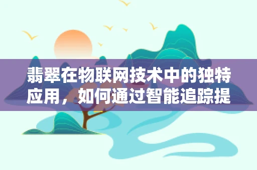 翡翠在物联网技术中的独特应用，如何通过智能追踪提升其价值与安全？