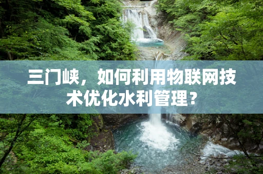 三门峡，如何利用物联网技术优化水利管理？
