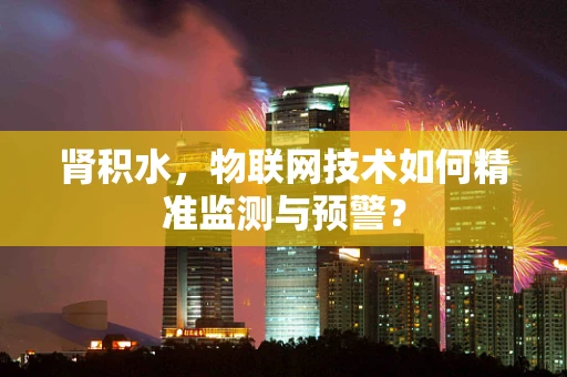 肾积水，物联网技术如何精准监测与预警？
