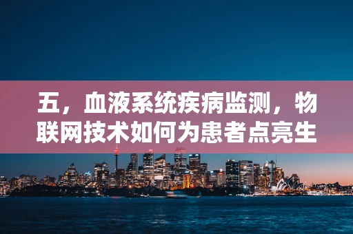五，血液系统疾病监测，物联网技术如何为患者点亮生命之光？