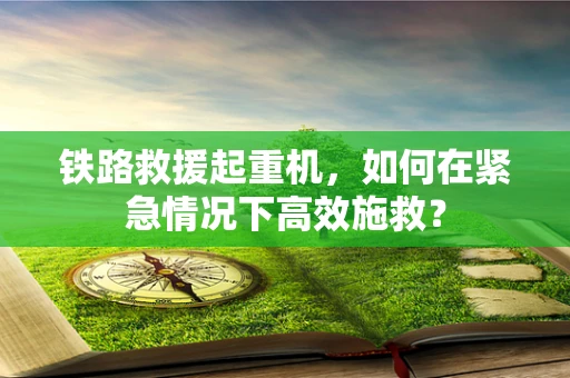 铁路救援起重机，如何在紧急情况下高效施救？