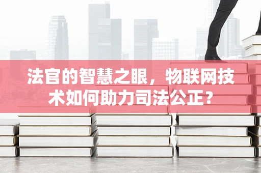 法官的智慧之眼，物联网技术如何助力司法公正？