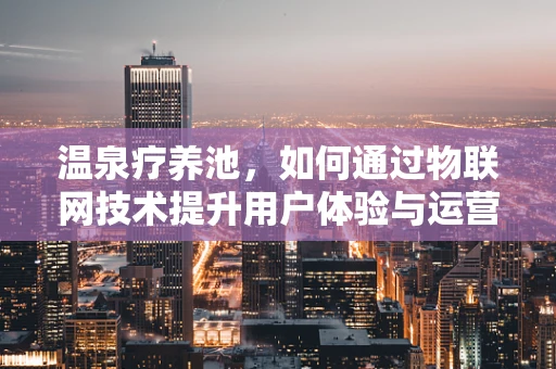 温泉疗养池，如何通过物联网技术提升用户体验与运营效率？