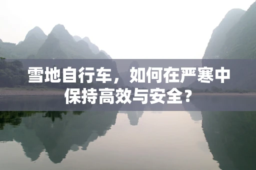 雪地自行车，如何在严寒中保持高效与安全？