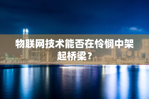 物联网技术能否在怜悯中架起桥梁？