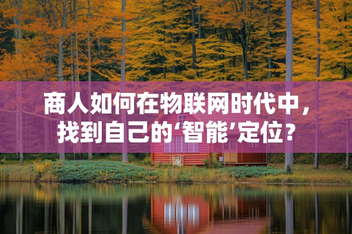 商人如何在物联网时代中，找到自己的‘智能’定位？