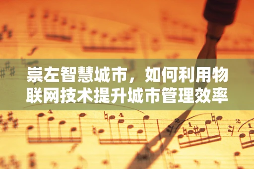 崇左智慧城市，如何利用物联网技术提升城市管理效率？