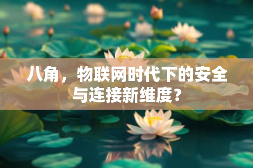 八角，物联网时代下的安全与连接新维度？