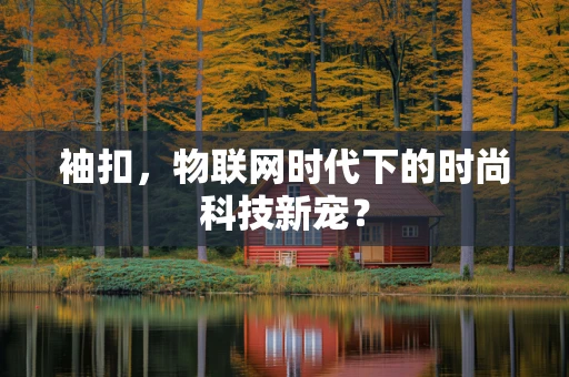 袖扣，物联网时代下的时尚科技新宠？