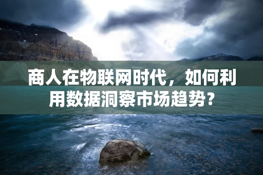 商人在物联网时代，如何利用数据洞察市场趋势？
