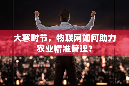 大寒时节，物联网如何助力农业精准管理？