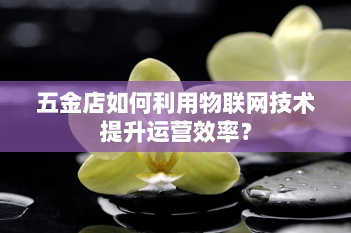 五金店如何利用物联网技术提升运营效率？