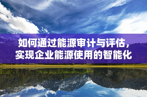如何通过能源审计与评估，实现企业能源使用的智能化与高效化？