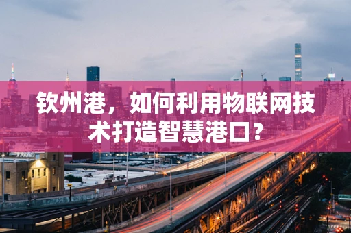 钦州港，如何利用物联网技术打造智慧港口？