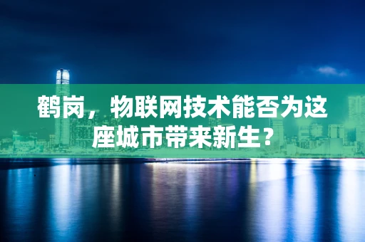 鹤岗，物联网技术能否为这座城市带来新生？