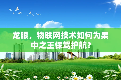 龙眼，物联网技术如何为果中之王保驾护航？