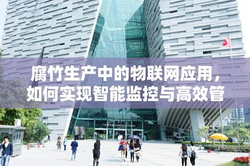 腐竹生产中的物联网应用，如何实现智能监控与高效管理？