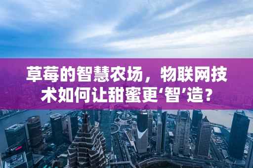 草莓的智慧农场，物联网技术如何让甜蜜更‘智’造？