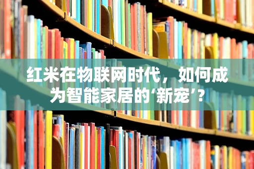 红米在物联网时代，如何成为智能家居的‘新宠’？