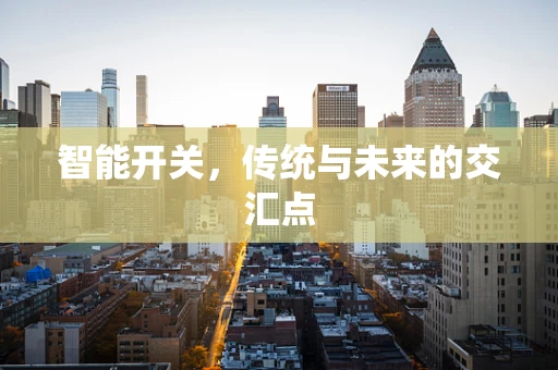 智能开关，传统与未来的交汇点