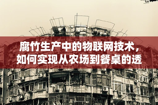 腐竹生产中的物联网技术，如何实现从农场到餐桌的透明化？
