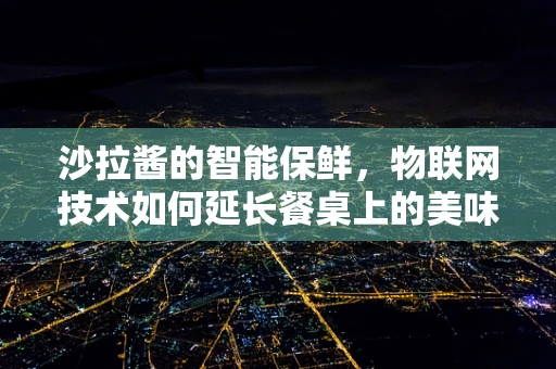 沙拉酱的智能保鲜，物联网技术如何延长餐桌上的美味？