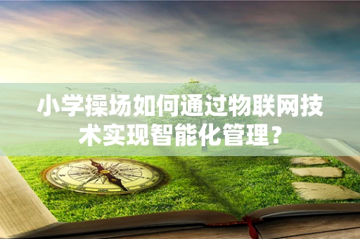 小学操场如何通过物联网技术实现智能化管理？