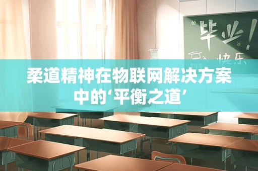 柔道精神在物联网解决方案中的‘平衡之道’