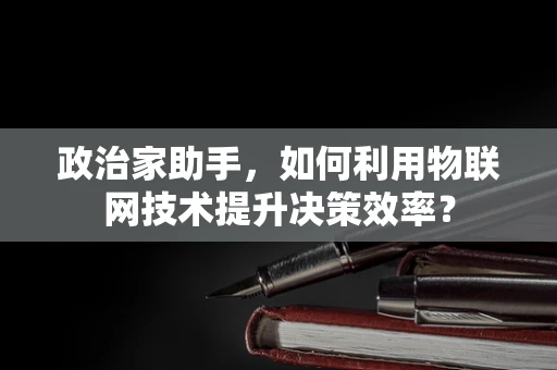 政治家助手，如何利用物联网技术提升决策效率？
