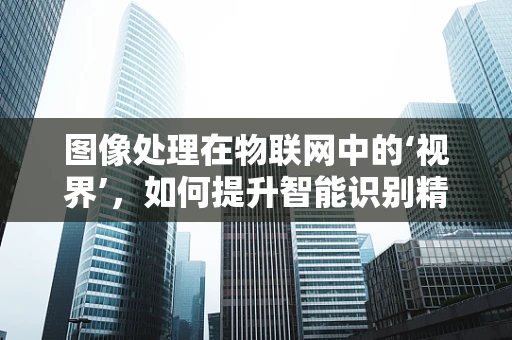 图像处理在物联网中的‘视界’，如何提升智能识别精度？