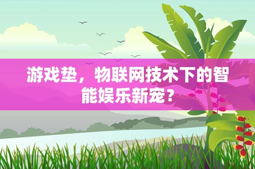 游戏垫，物联网技术下的智能娱乐新宠？