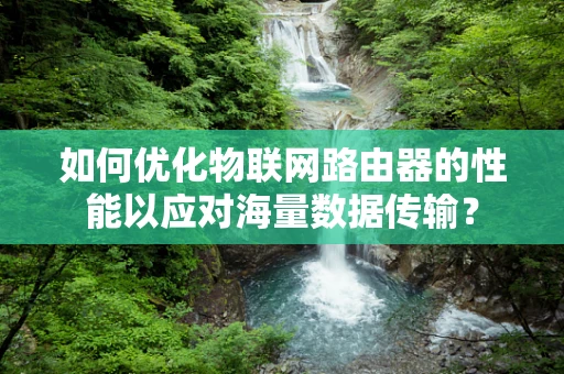 如何优化物联网路由器的性能以应对海量数据传输？
