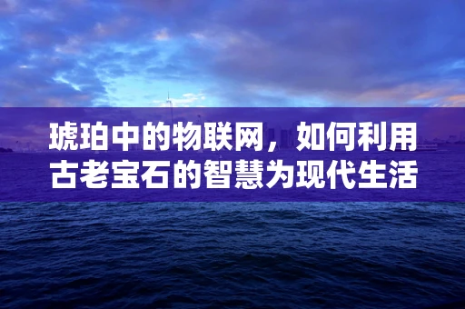 琥珀中的物联网，如何利用古老宝石的智慧为现代生活添彩？