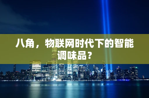 八角，物联网时代下的智能调味品？
