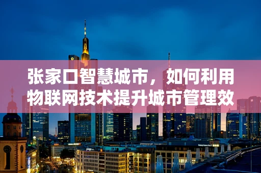 张家口智慧城市，如何利用物联网技术提升城市管理效率？