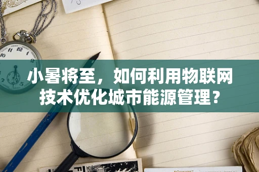 小暑将至，如何利用物联网技术优化城市能源管理？