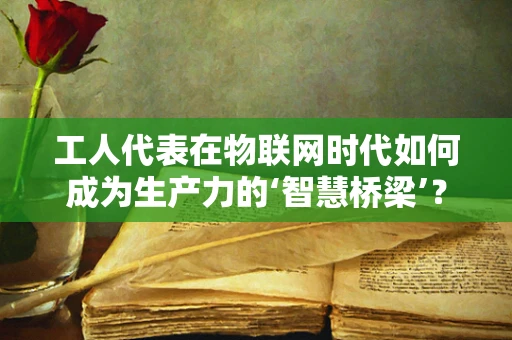 工人代表在物联网时代如何成为生产力的‘智慧桥梁’？