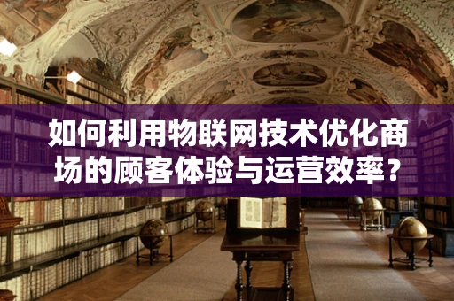 如何利用物联网技术优化商场的顾客体验与运营效率？